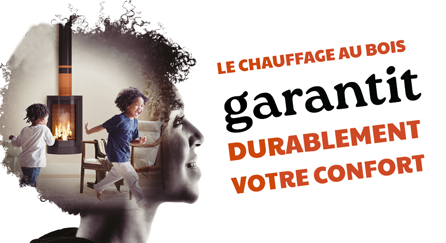 Le chauffage au bois garantit durablement votre confort